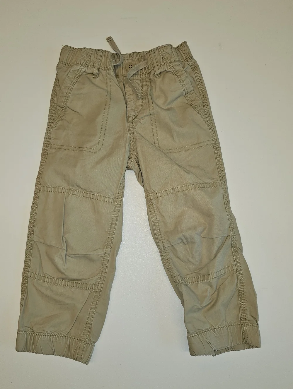 EUC | 3T | Baby Gap Khaki Cargo Jogger Pants